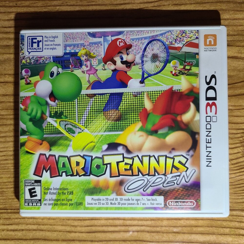 Mario Tennis Nintendo 3DS game (CIB)